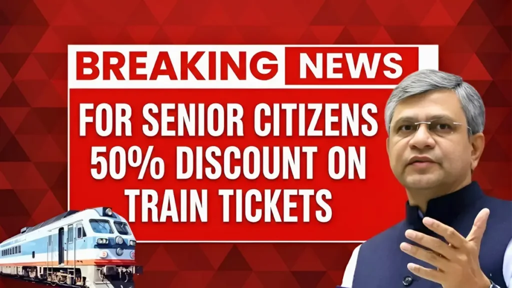 Senior Citizen Train Fare 2026